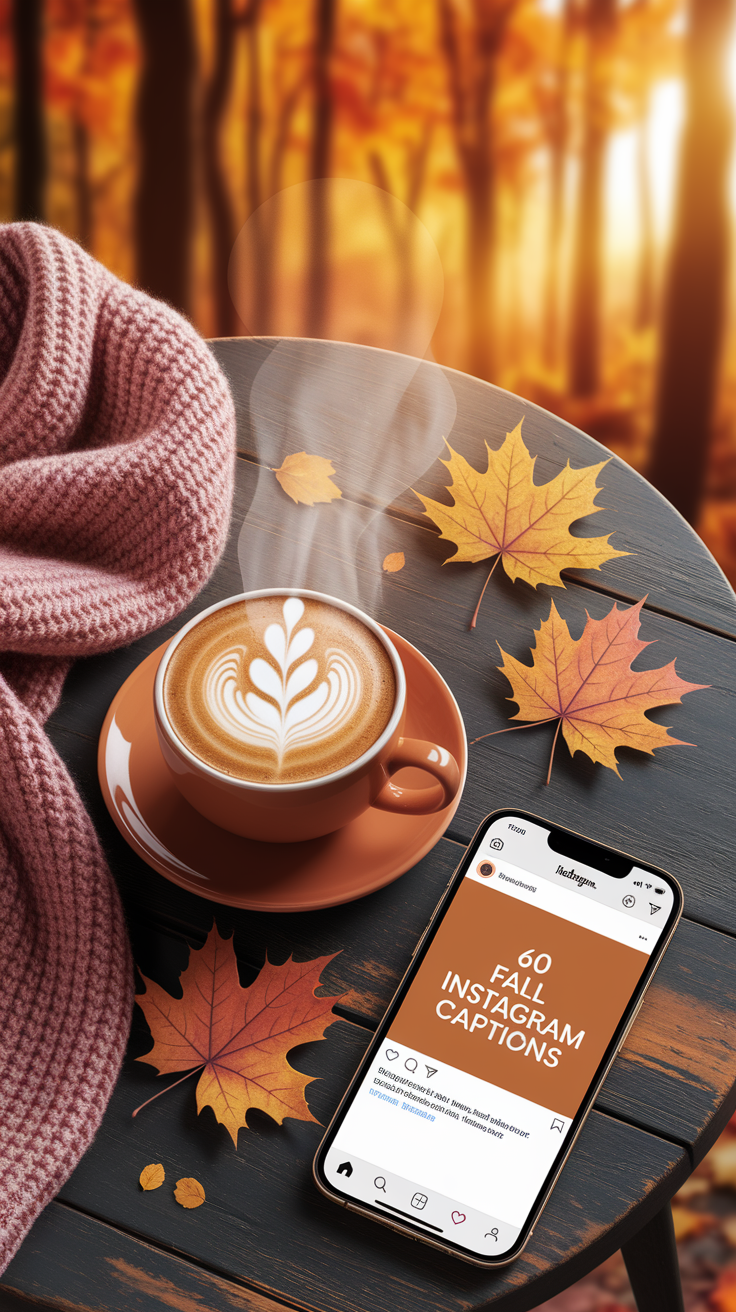 60 Instagram captions for fall