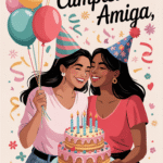 55 Feliz Cumpleaños Amiga