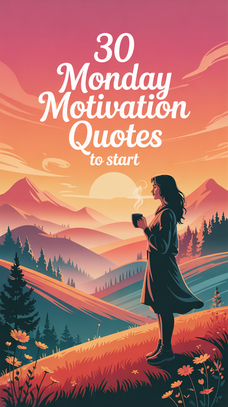 30 Positive Monday Motivation Quotes